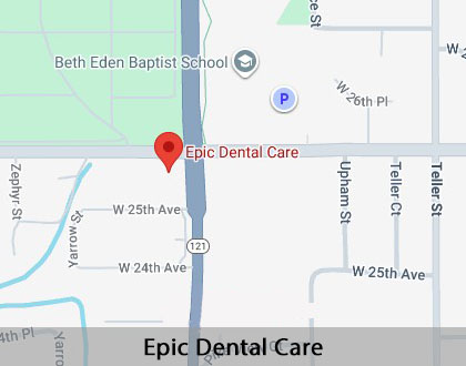Map image for Smile Makeover in Lakewood, CO